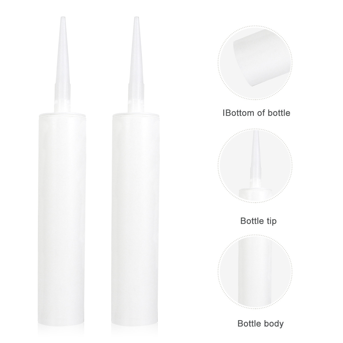 5Pcs Empty Plastic Refillable  - Tools Youtube recension och pris