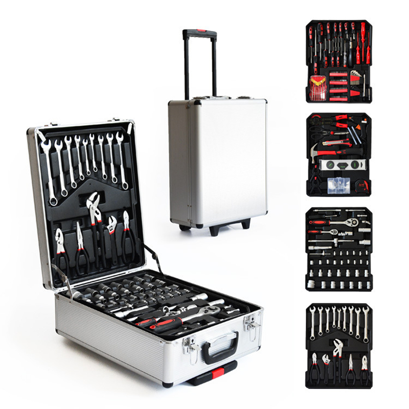 186 Pieces Aluminum Case Troll - Wrench Set recension och pris