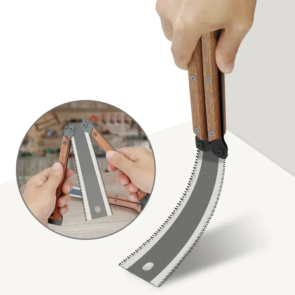 Foldable Double Sided Hand Saw - Hacksaw recension och pris