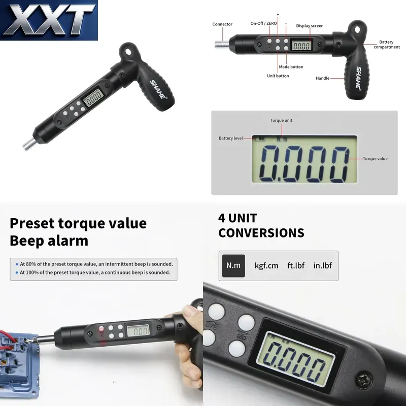 XXT SHAHE Digital Torque Screw - Screwdriver Set recension och pris